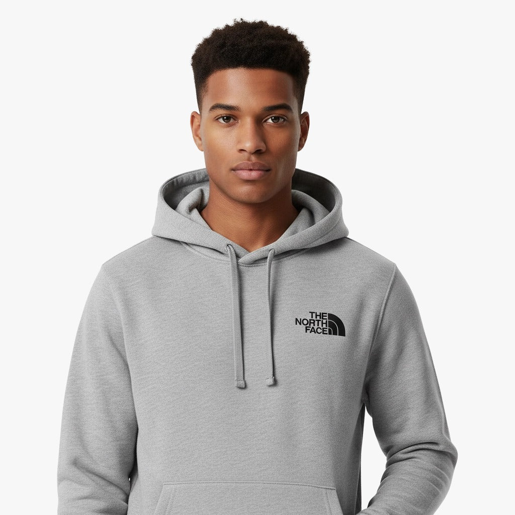 szara bluza z kapturem Northface